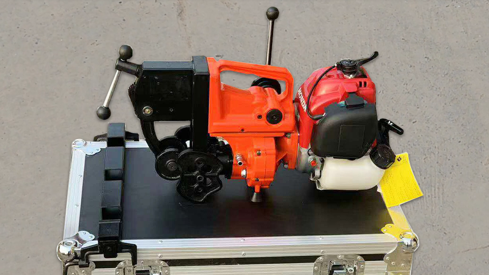 NZG-31型内燃钢轨钻孔机使用的五大注意事项（铁路钻眼设备）